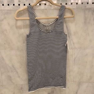 Bar III | Underline Striped Tank Top Size M/L NWT